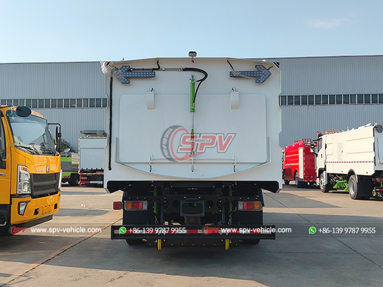 ISUZU Truck Mounted Brooms - Rear
